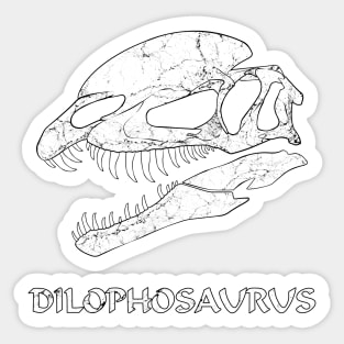 Dilophosaurus Sticker